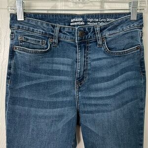 Amazon High Rise Curvy Skinny Jeans EUC